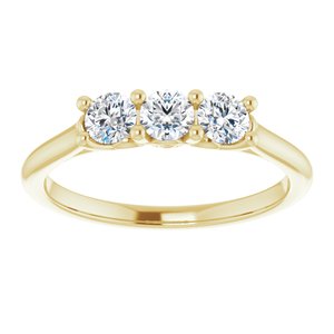 14K Yellow 1/2 CTW Diamond Anniversary Band-123079:60001:P-ST-WBC