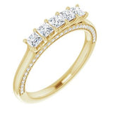 14K Yellow 5/8 CTW Diamond Anniversary Band  -123476:6017:P-ST-WBC