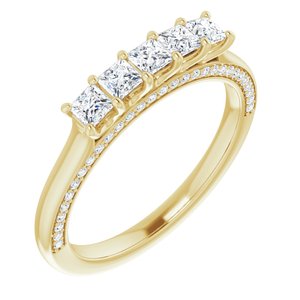 14K Yellow 5/8 CTW Diamond Anniversary Band  -123476:6017:P-ST-WBC