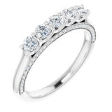 14K White 5/8 CTW Diamond Anniversary Band  -123476:6008:P-ST-WBC