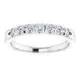 Platinum 3/8 CTW Diamond Anniversary Band  -123881:6015:P-ST-WBC