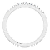 Platinum 3/8 CTW Diamond Anniversary Band  -123881:6015:P-ST-WBC