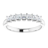 Platinum 1/2 CTW Diamond Anniversary Band  -123658:6039:P-ST-WBC