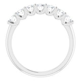 14K White 1/2 CTW Diamond Anniversary Band  -123658:6020:P-ST-WBC