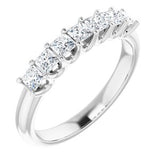 14K White 5/8 CTW Diamond Anniversary Band  -123658:6040:P-ST-WBC