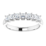 14K White 5/8 CTW Diamond Anniversary Band  -123658:6040:P-ST-WBC