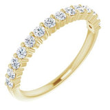 14K Yellow 3/8 CTW Diamond Anniversary Band -122877:60008:P-ST-WBC