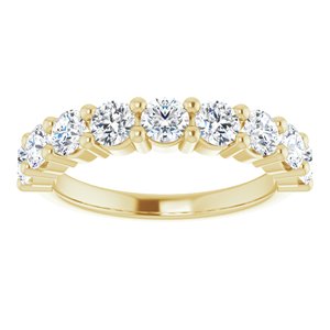 14K Yellow 1 1/3 CTW Diamond Anniversary Band-122877:60011:P-ST-WBC