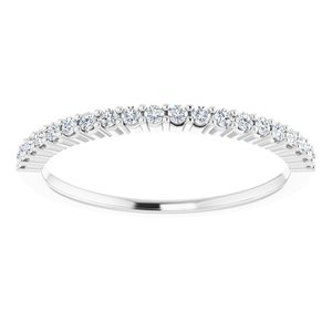 Platinum 1/6 CTW Diamond Anniversary Band-122877:60019:P-ST-WBC