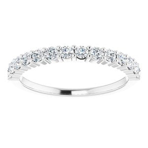 Platinum 3/8 CTW Diamond Anniversary Band-122877:60020:P-ST-WBC