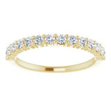 14K Yellow 3/8 CTW Diamond Anniversary Band -122877:60008:P-ST-WBC