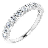 14K White 1/2 CTW Diamond Anniversary Band-122877:60003:P-ST-WBC