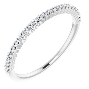 Platinum 1/8 CTW Diamond Anniversary Band-122877:60018:P-ST-WBC