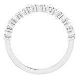 Platinum 1/2 CTW Diamond Anniversary Band-122877:60021:P-ST-WBC