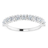 14K White 1/2 CTW Diamond Anniversary Band-122877:60003:P-ST-WBC