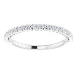 Platinum 1/5 CTW Diamond Anniversary Band-122944:604:P-ST-WBC