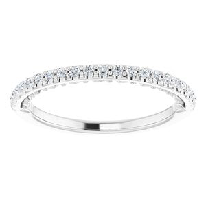 Platinum 1/5 CTW Diamond Anniversary Band-122944:604:P-ST-WBC