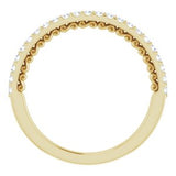 14K Yellow 1/5 CTW Diamond Anniversary Band-122944:603:P-ST-WBC