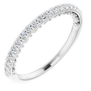 Platinum 1/5 CTW Diamond Anniversary Band-122944:604:P-ST-WBC