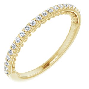 14K Yellow 1/5 CTW Diamond Anniversary Band-122944:603:P-ST-WBC