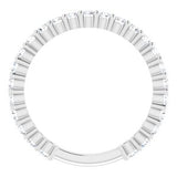 14K White 3/4 CTW Diamond Anniversary Band -123655:6000:P-ST-WBC