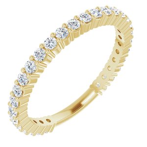 14K Yellow 1/2 CTW Diamond Anniversary Band-123655:6005:P-ST-WBC