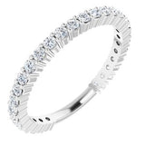 14K White 1/2 CTW Diamond Anniversary Band-123655:6004:P-ST-WBC