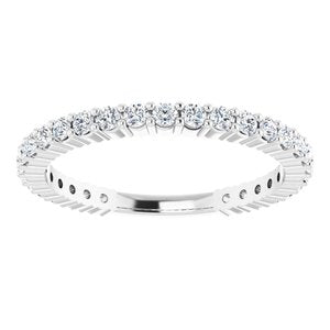 Platinum 1/2 CTW Diamond Anniversary Band-123655:6007:P-ST-WBC