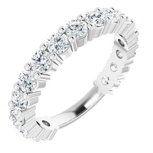 14K White 1 1/2 CTW Diamond Anniversary Band-123655:6012:P-ST-WBC