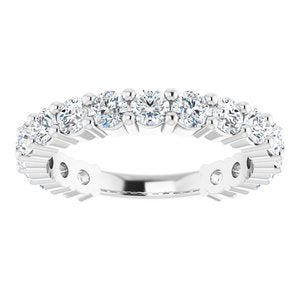 14K White 1 1/2 CTW Diamond Anniversary Band-123655:6012:P-ST-WBC