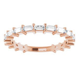 14K Rose 5/8 CTW Diamond Anniversary Band-123655:6038:P-ST-WBC