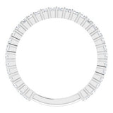14K White 3/4 CTW Diamond Anniversary Band-123655:6016:P-ST-WBC