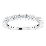 14K White 3/4 CTW Diamond Anniversary Band-123655:6016:P-ST-WBC