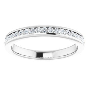 14K White 1/4 CTW Diamond Anniversary Band-122981:60040:P-ST-WBC