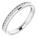 Platinum 3/4 CTW Diamond Anniversary Band-122981:60015:P-ST-WBC