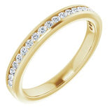 14K Yellow 1/2 CTW Diamond Anniversary Band-122981:60009:P-ST-WBC