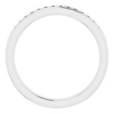 14K White 5/8 CTW Diamond Anniversary Band-122981:60018:P-ST-WBC