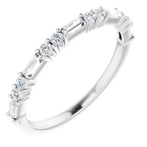 14K White 3/8 CTW Diamond Anniversary Band-123092:600:P-ST-WBC