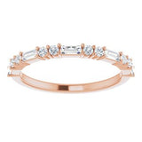14K Rose 3/8 CTW Diamond Anniversary Band-123092:602:P-ST-WBC