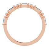 14K Rose 3/8 CTW Diamond Anniversary Band-123092:602:P-ST-WBC