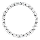 Platinum 3/4 CTW Diamond Eternity Band Size 6 -123012:627:P-ST-WBC