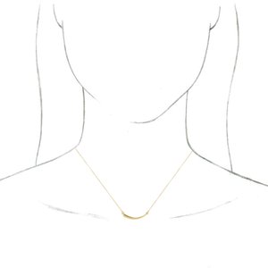 14K Yellow Horn 16-18" Necklace-86666:102:P-ST-WBC