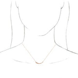 14K Rose Horn 16-18" Necklace-86666:103:P-ST-WBC