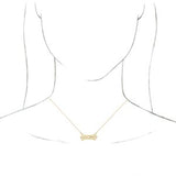 14K Yellow Vintage-Inspired Bar 18" Necklace  -86877:606:P-ST-WBC