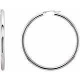 14K White 48 mm Tube Hoop Earrings-20826:6000:P-ST-WBC