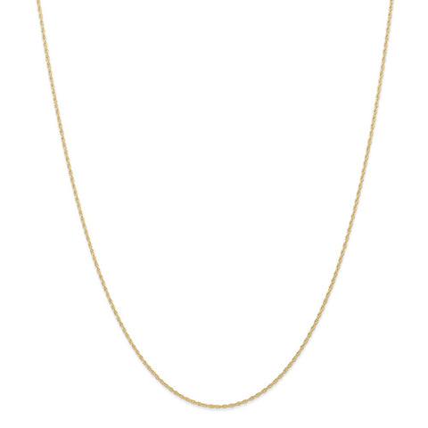 14k .95 mm Carded Cable Rope Chain-WBC-8RY-22