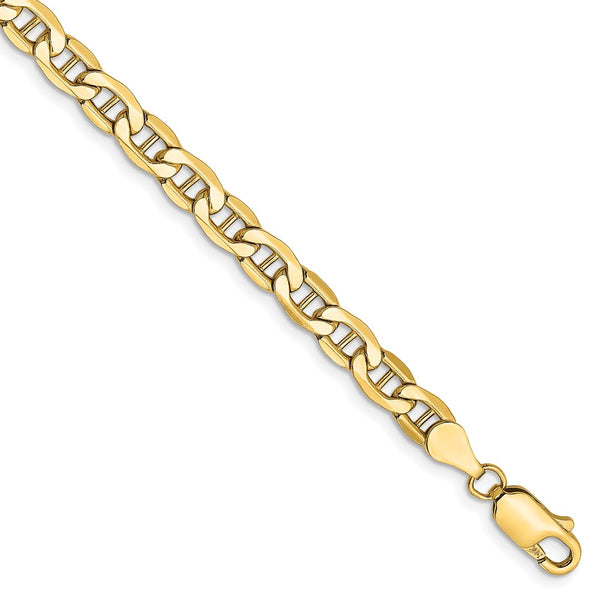 14k 4.75mm Semi-Solid Anchor Chain-WBC-BC101-8