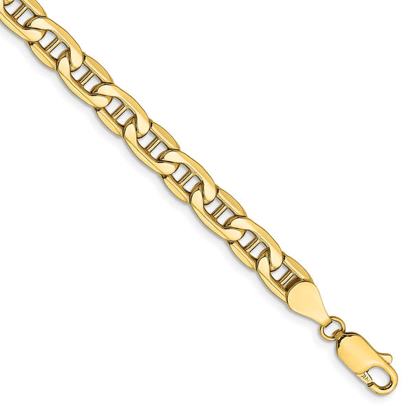 14k 5.5mm Semi-Solid Anchor Chain-WBC-BC102-9