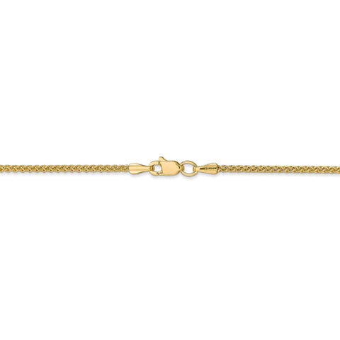 14k 1.55mm Semi-Solid Wheat Chain-WBC-BC128-16