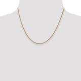 14k 1.55mm Semi-Solid Wheat Chain-WBC-BC128-18